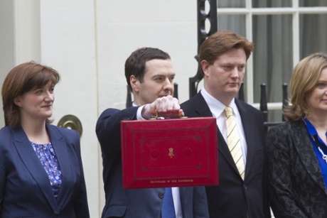 Chancellor George Osborne Unveils a Budget for Savers and Pensioners