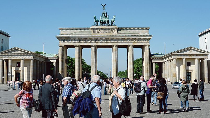 Sightseeing in Berlin - Brandenburg Gate