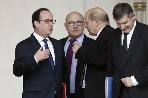 le-president-francois-hollande-le-ministre-des-finances-mich