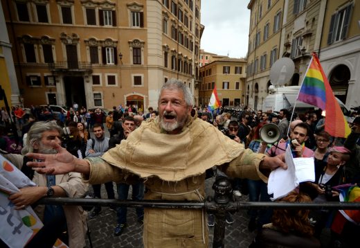 ITALY-GAY-RIGHTS-PARLIAMENT-VOTE