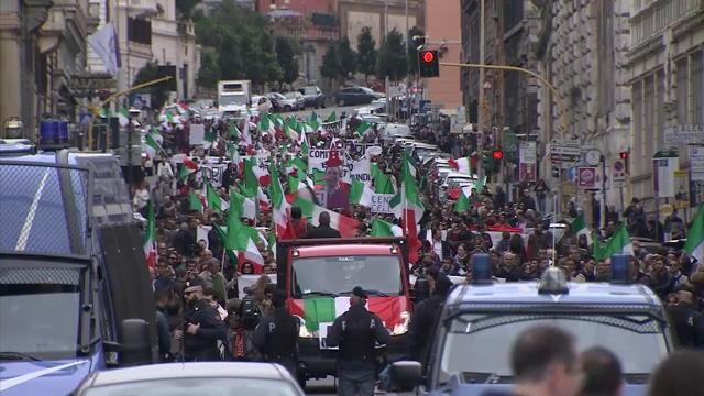 Italie : Manifestations anti-immigration