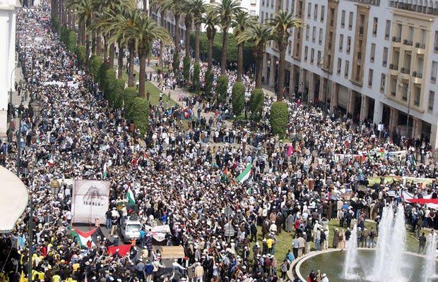 Sahara: gigantesque manifestation au Maroc contre les propos de Ban Ki-Moon