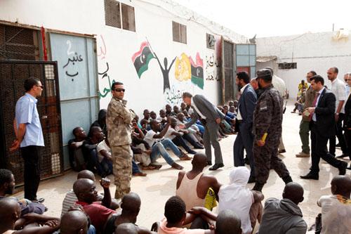Environ 850 migrants interceptés au large de la Libye