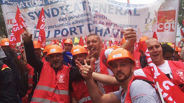 France : manifestation sous haute sécurité contre la loi Travail