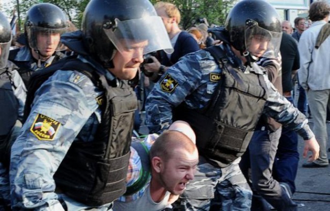 Nouvelles arrestations d’opposants et manifestants russes à Moscou