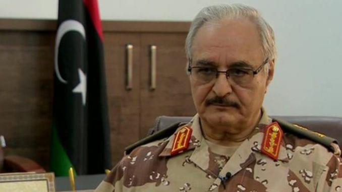 Libye : le maréchal Haftar achève un déplacement en Italie