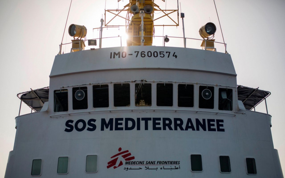 Méditerranée : la baisse des migrants inquiète à bord de l’Aquarius