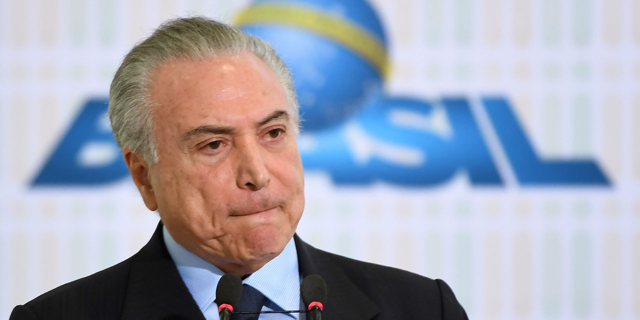 Le président brésilien Michel Temer comparait à nouveau devant la justice