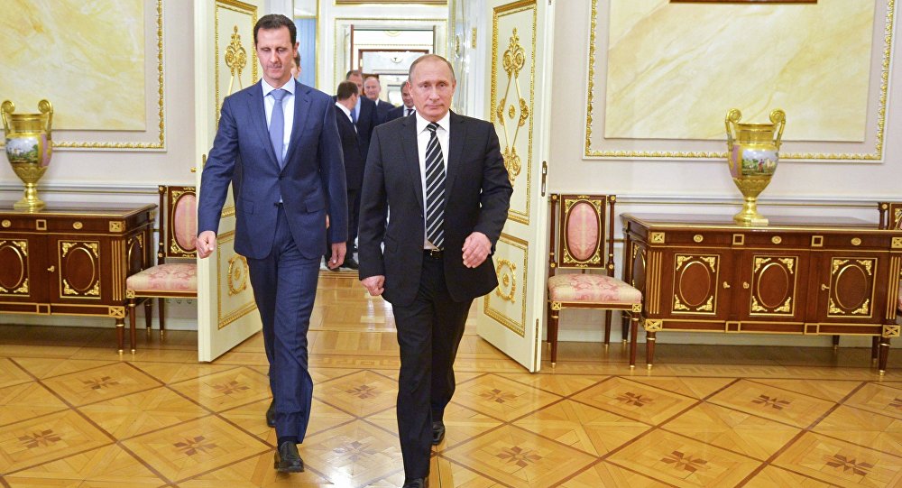 Visite surprise de Bachar al-Assad à Vladimir Poutine