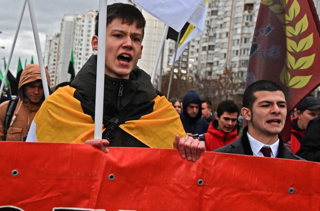 Russie: Les ultranationalistes ont défilé contre Poutine