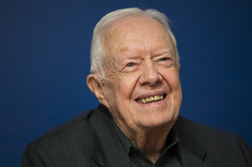 L’ex-président américain Jimmy Carter hospitalisé pour une fracture du bassin
