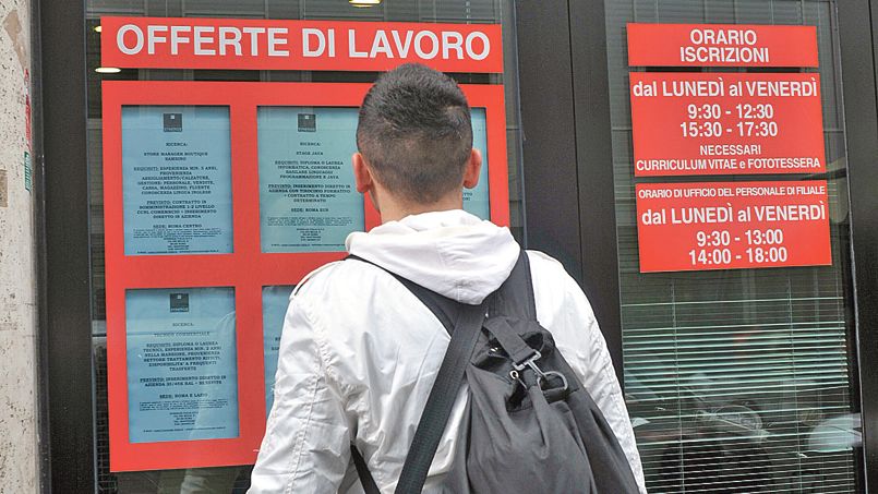Le taux de chômage au plus bas en Italie