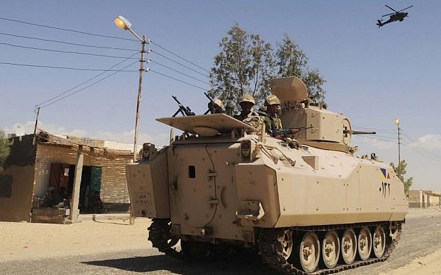 Sinaï : Les forces armées égyptiennes rapportent avoir déjoué une attaque djihadiste