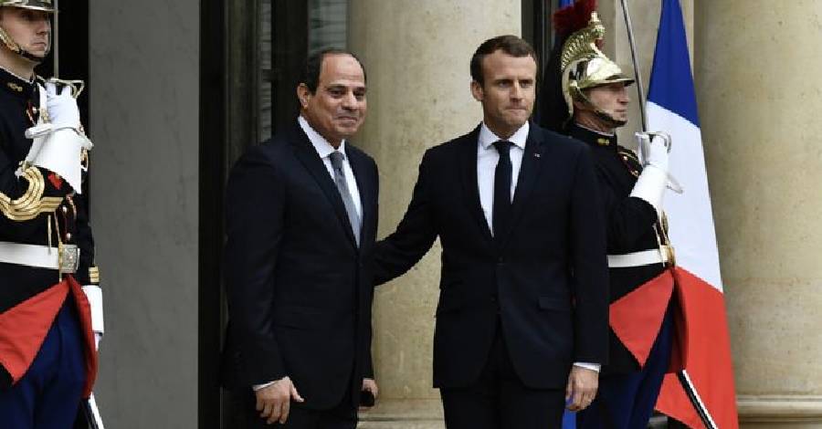 Le président égyptien Abdel Fattah al-Sissi en visite officielle en France