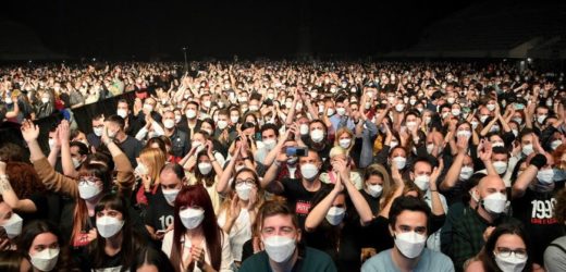 Concert de musique test à Barcelone pour une éventuelle réouverture des salles de spectacles en Espagne