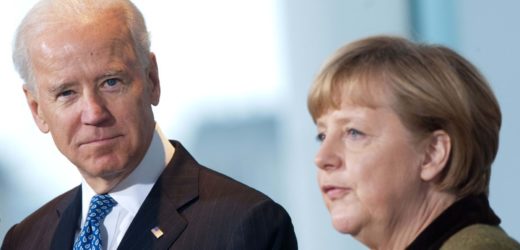 Joe Biden et Angela Merkel appellent la Russie à réduire ses forces à la frontière ukrainienne
