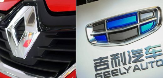 Chine : le français Renault s’allie avec le groupe local Geely pour la production de véhicules hybrides