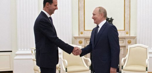 Vladimir Poutine reçoit Bachar al-Assad à Moscou