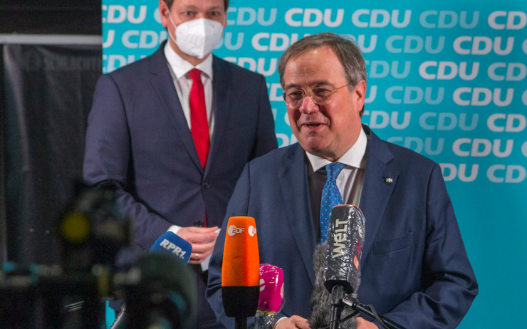 Allemagne : le leader des conservateurs, Armin Laschet, disposé à quitter la direction de la CDU