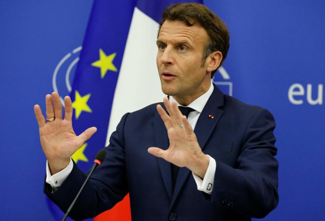 Emmanuel Macron plaide pour l’intégration de l’Ukraine au sein d’une future «Communauté politique européenne»